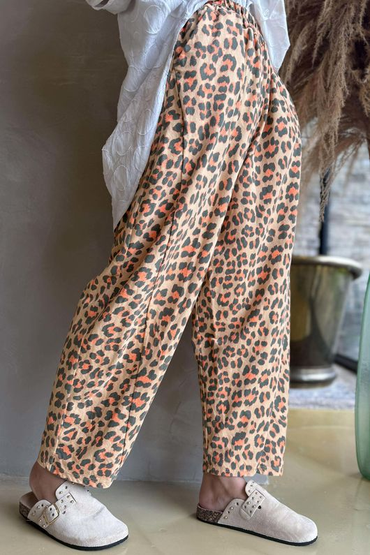 Lagen Zanzibar Seamed Tapered Barrel Pant Tuscan Sun